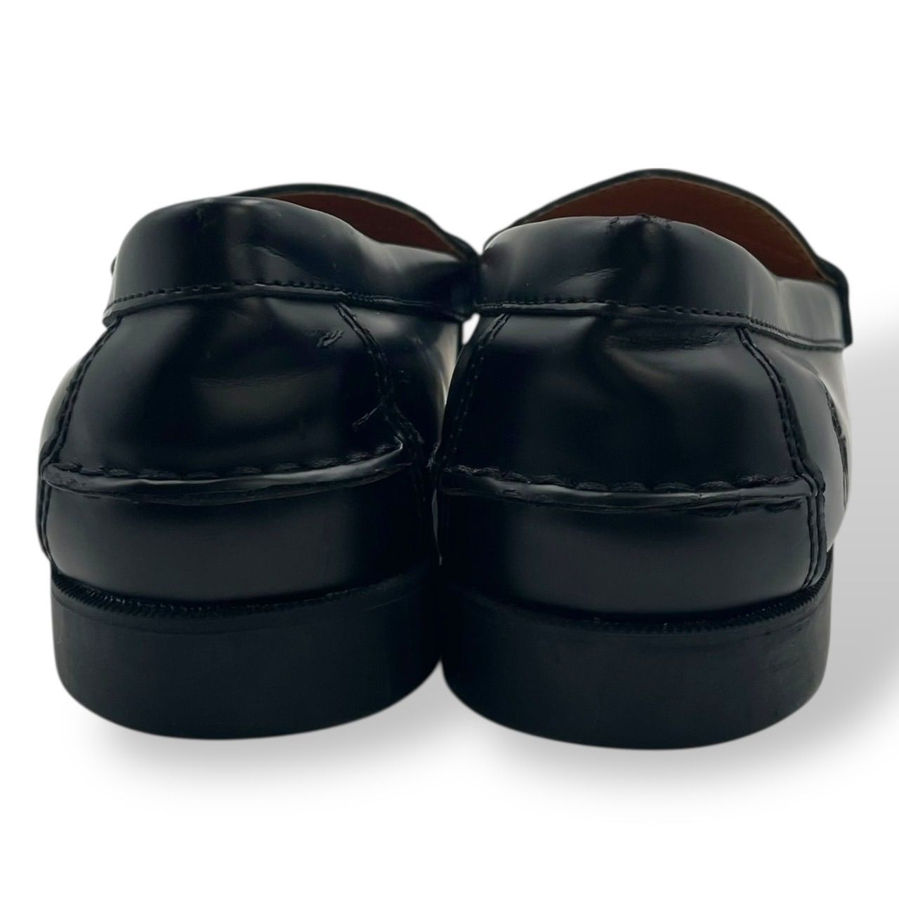 未使用級 POLO RALPH LAUREN ポロラルフローレン レザーシューズ