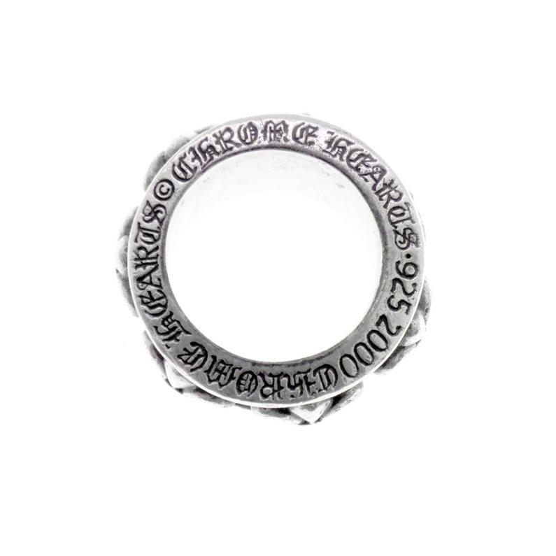  クロムハーツ CHROME HEARTS SPINNER BS FLUER RING スピナー フ シルバー リング 46100 リング 指輪 アクセサリー