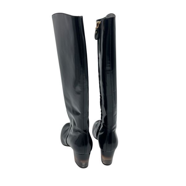 ○□ サルヴァトーレフェラガモ Salvatore Ferragamo ロングブーツ