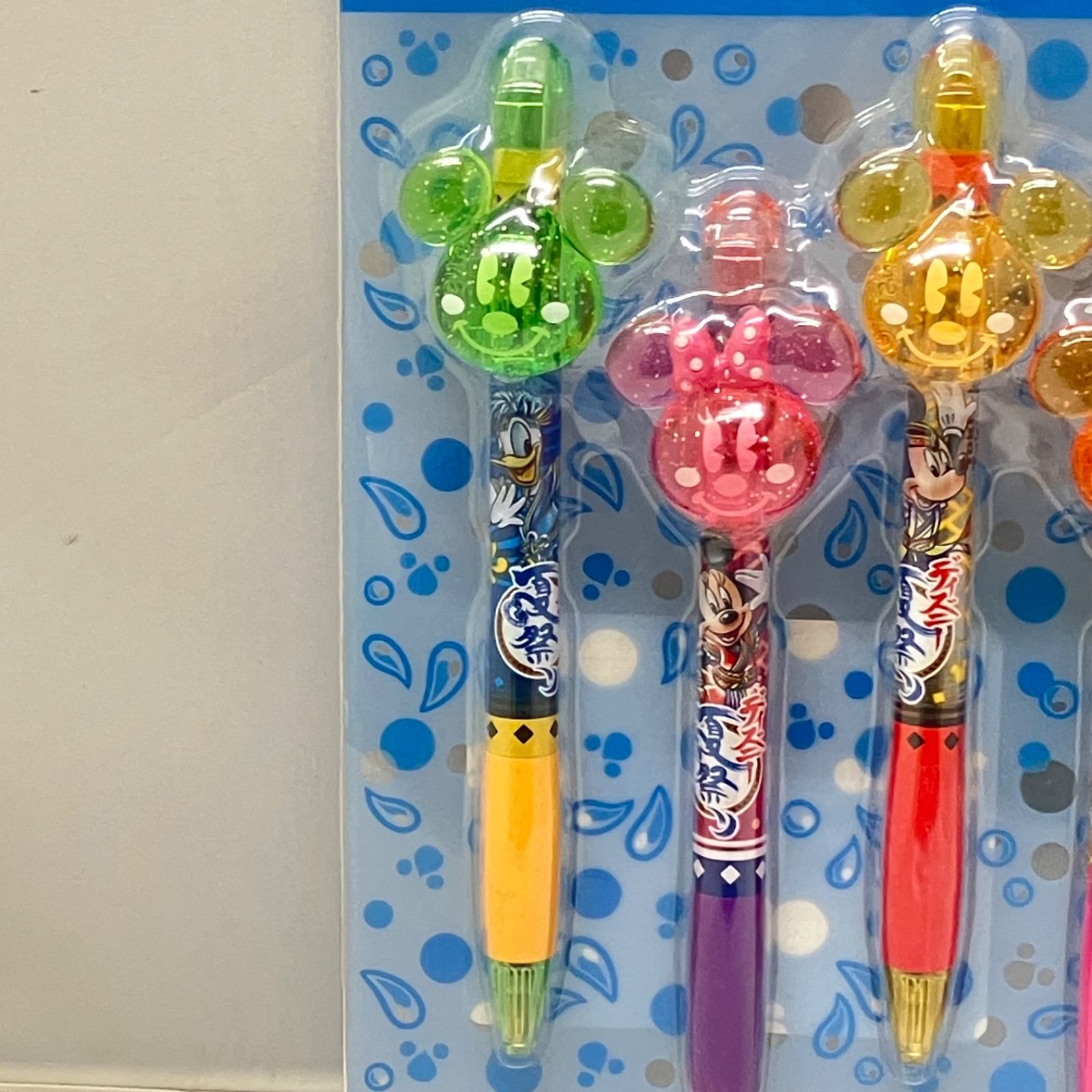 新品】レア 東京ディズニーリゾート ボールペン 6本セット SUMMER
