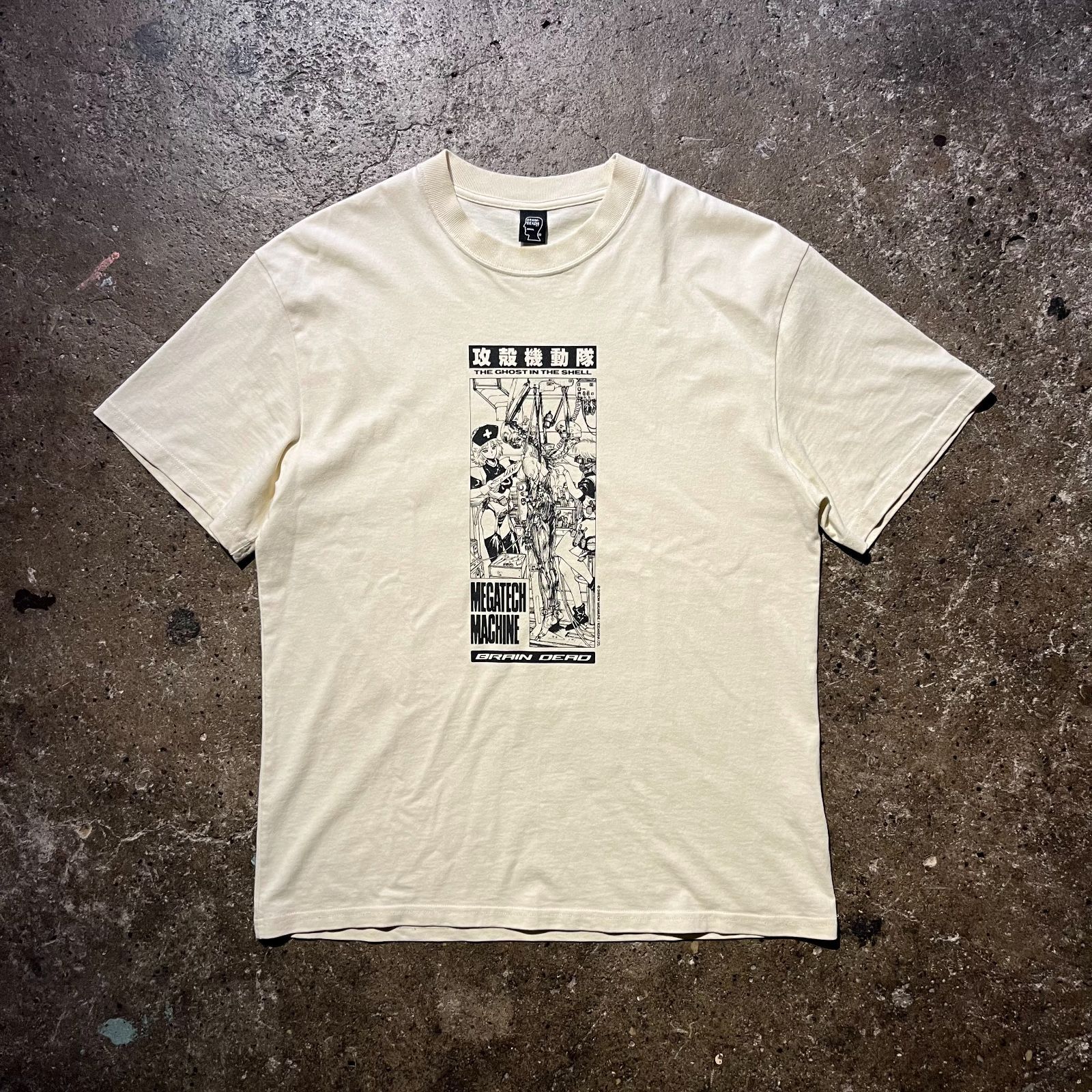 BRAIN DEAD 25ss ×攻殻機動隊 THE GHOST IN THE SHELL プリントTシャツ