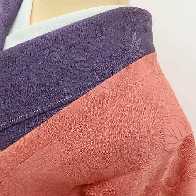 落ち葉の絨毯を歩いているような赤丹色の魔法 道行コート