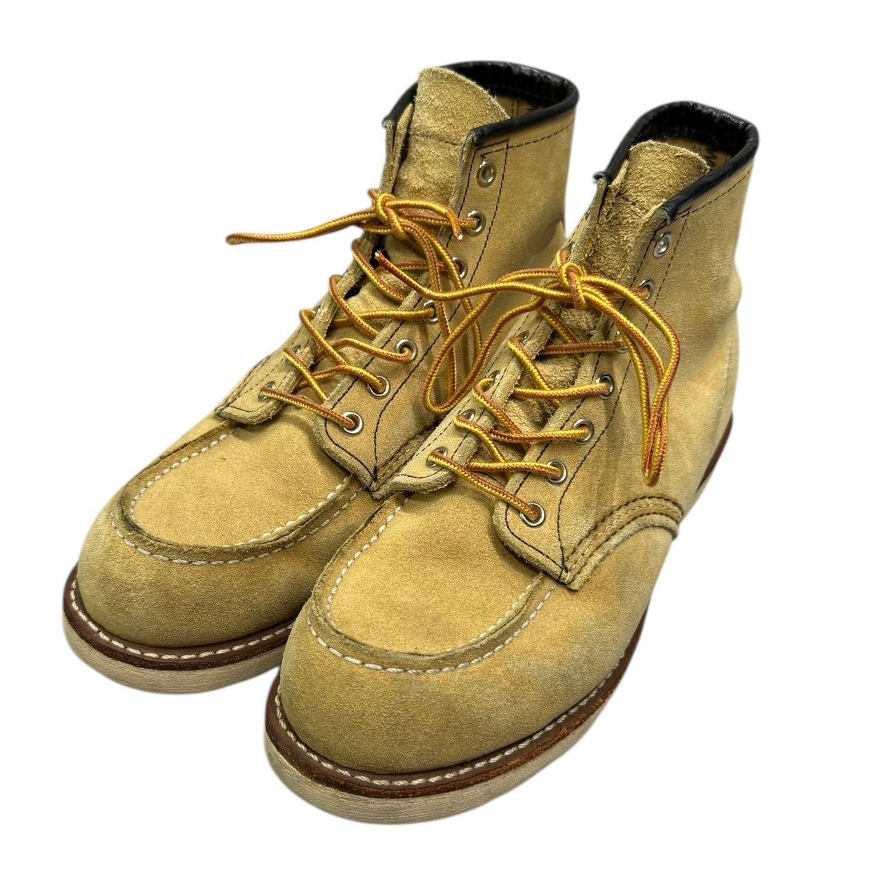 REDWING レッドウィング 復刻 犬タグ 2019年製 8173 IRISH SETTER アイリッシュセッター レザーブーツ 26 5 cm ベージュ 15048
