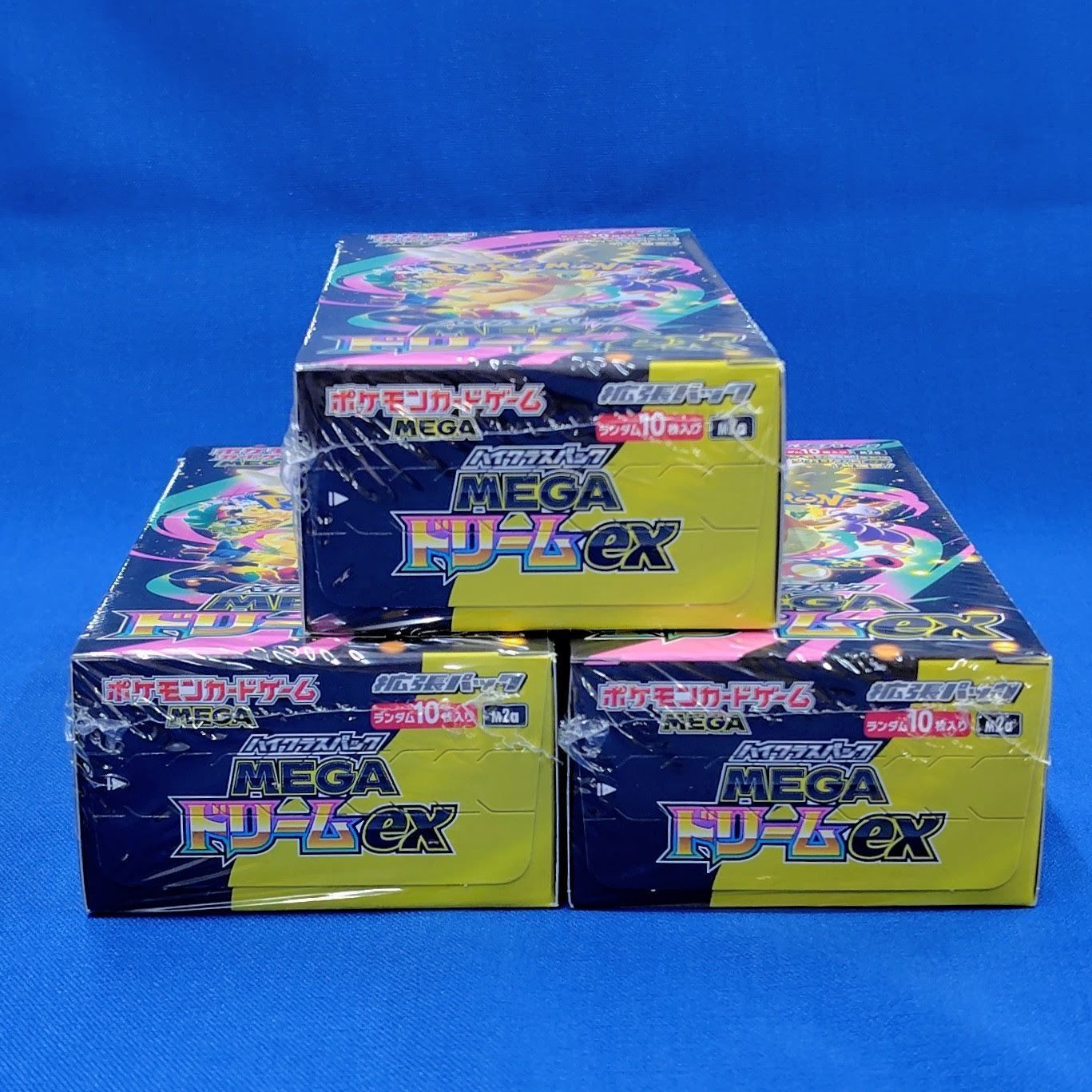 MEGAドリームex シュリンク付き3BOX☆ポケモンカードゲームMEGA(メガ