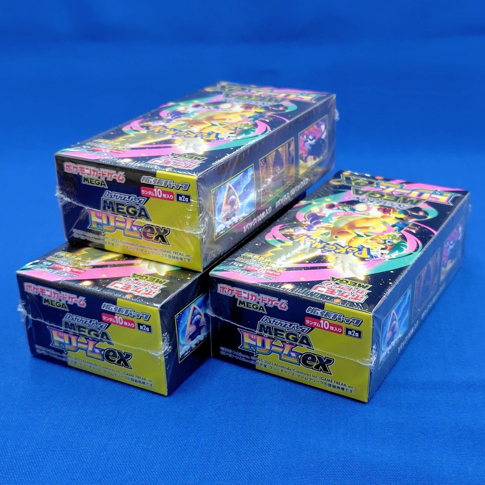 MEGAドリームex シュリンク付き3BOX☆ポケモンカードゲームMEGA(メガ