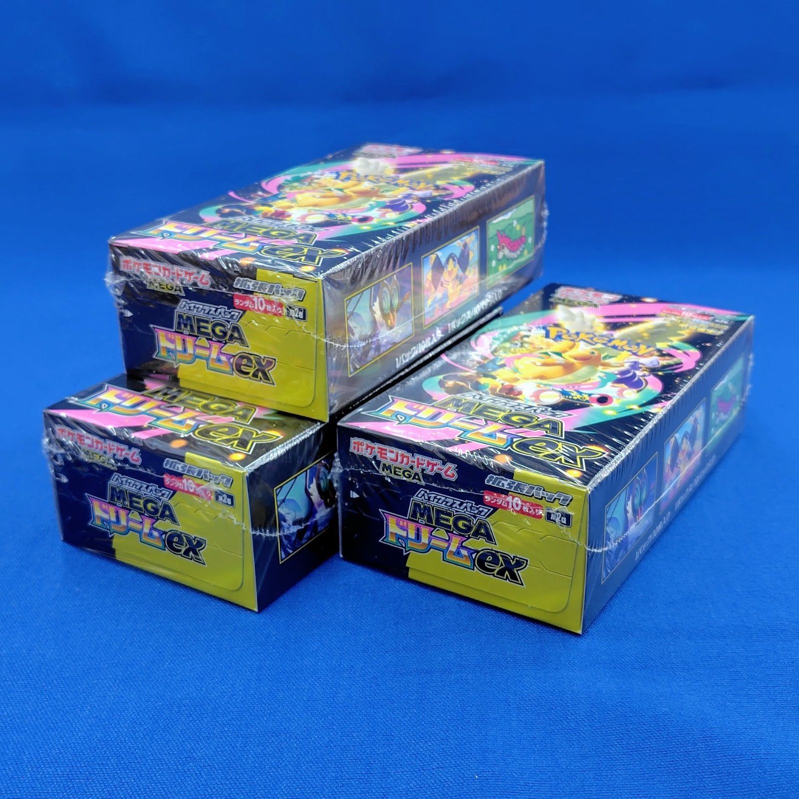 MEGAドリームex シュリンク付き3BOX☆ポケモンカードゲームMEGA(メガ