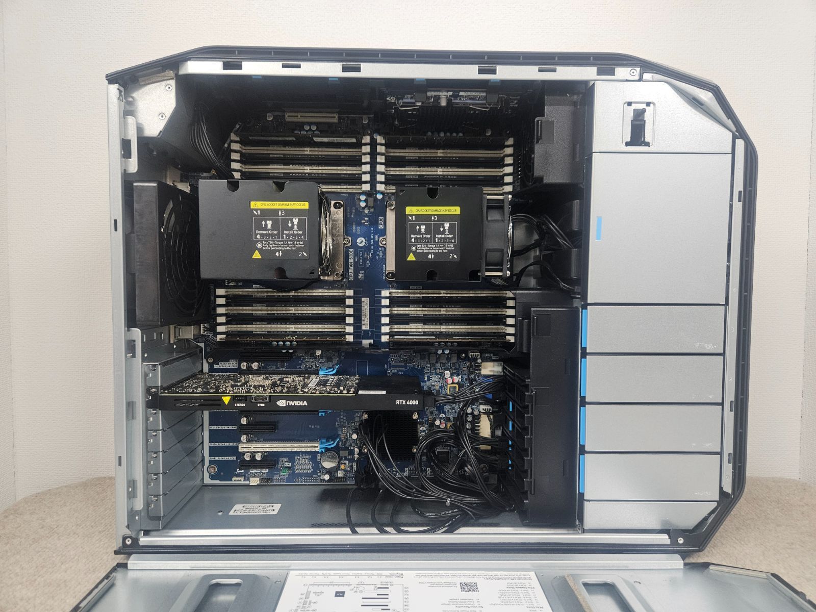 在庫処分】HP Z8G4第2世代Gold6234 2CPU 384GB/1TB 在庫処分】HP Z8G4