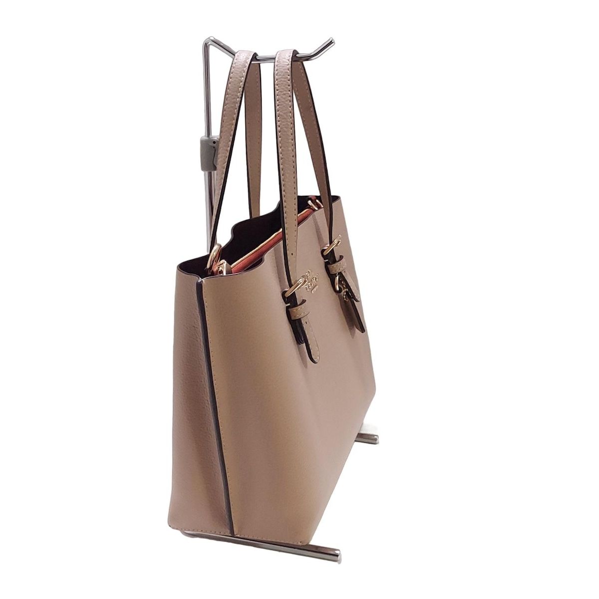 【未使用品】COACH コーチ 秋色 ベージュ モリートート レザー バッグ COACH（コーチ） ショルダーバッグ レザー モリー トート バッグ 2way