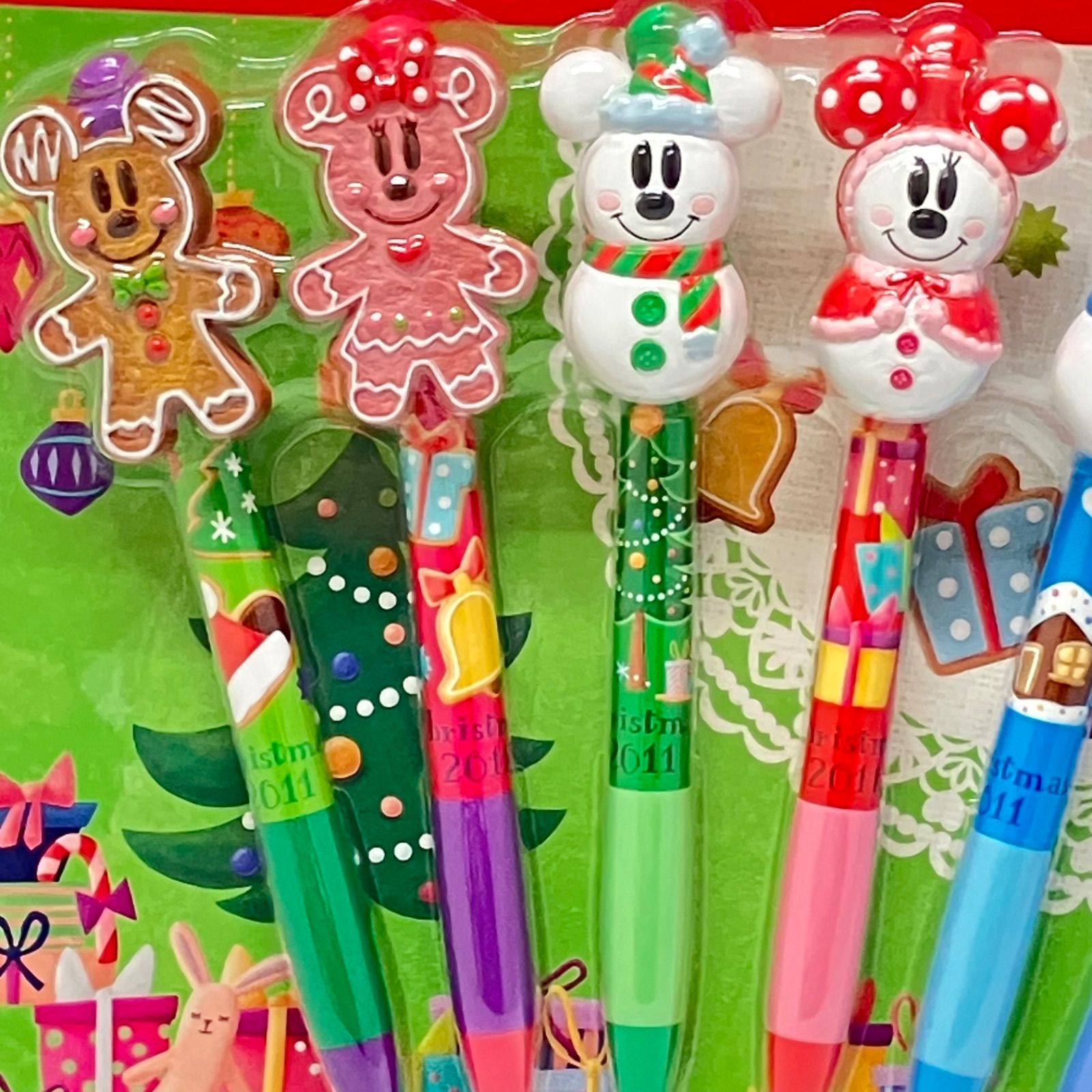 新品】東京ディズニーリゾート クリスマス ボールペンセット 2011年