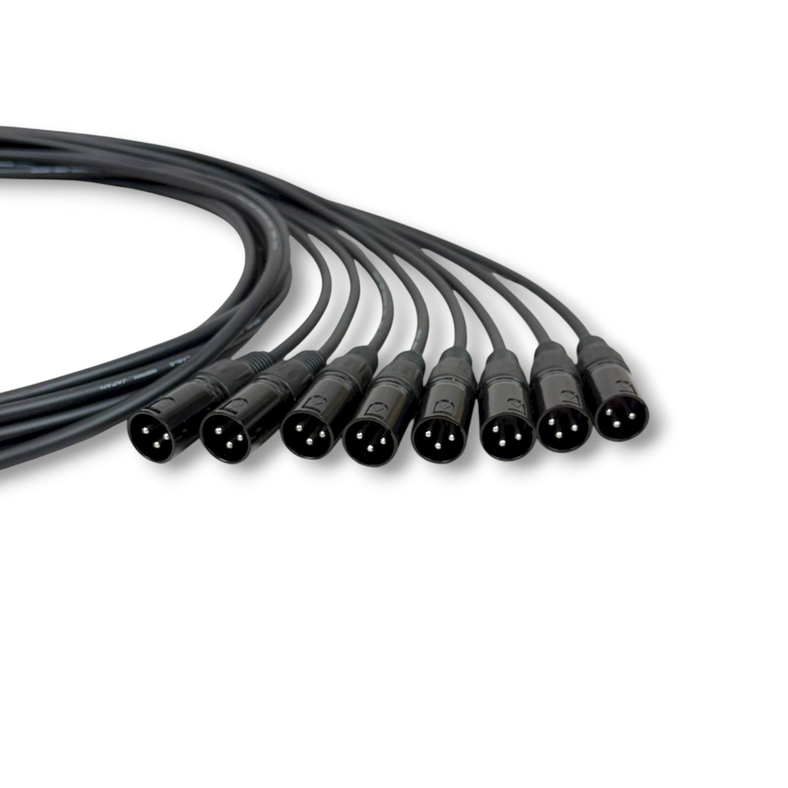 マイクケーブル 3m 8本セット【mogami2549/xlrオス-xlrメス】 マイクケーブル 3m 8本セット【mogami2549/xlrオス-xlrメス】 マイク