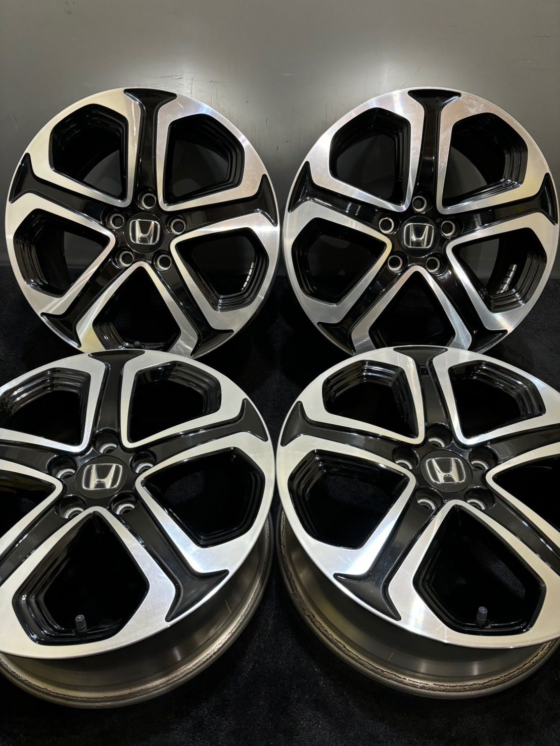 ☆ホンダ ヴェゼル 純正 17インチ 7J +55 114.3 5H アルミホイール 4本