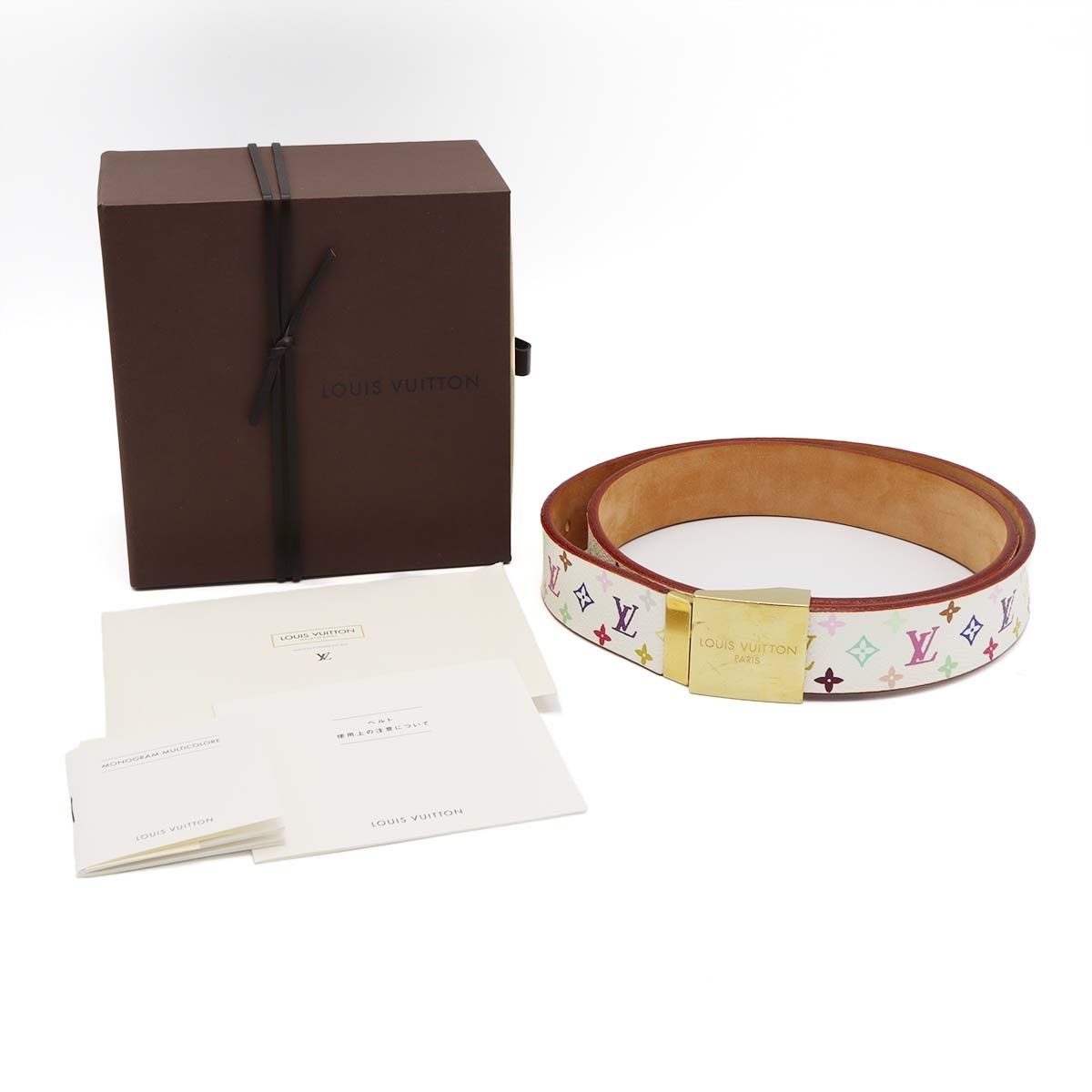 LOUIS VUITTON ルイヴィトン M9270U サンチュール キャレ マルチカラー