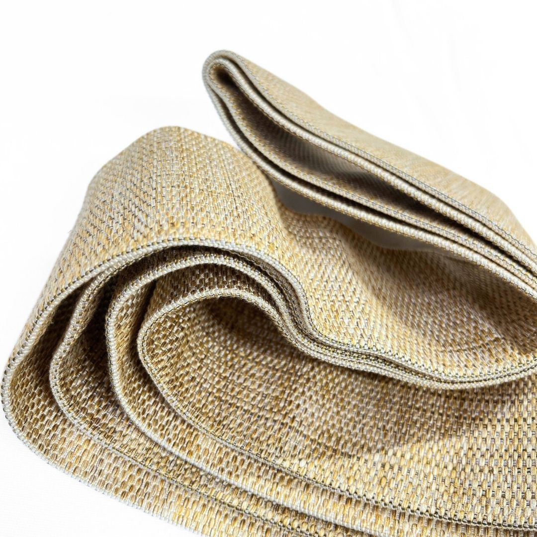 角帯 本場筑前博多織 ベージュカラー 着物 114 b p ms