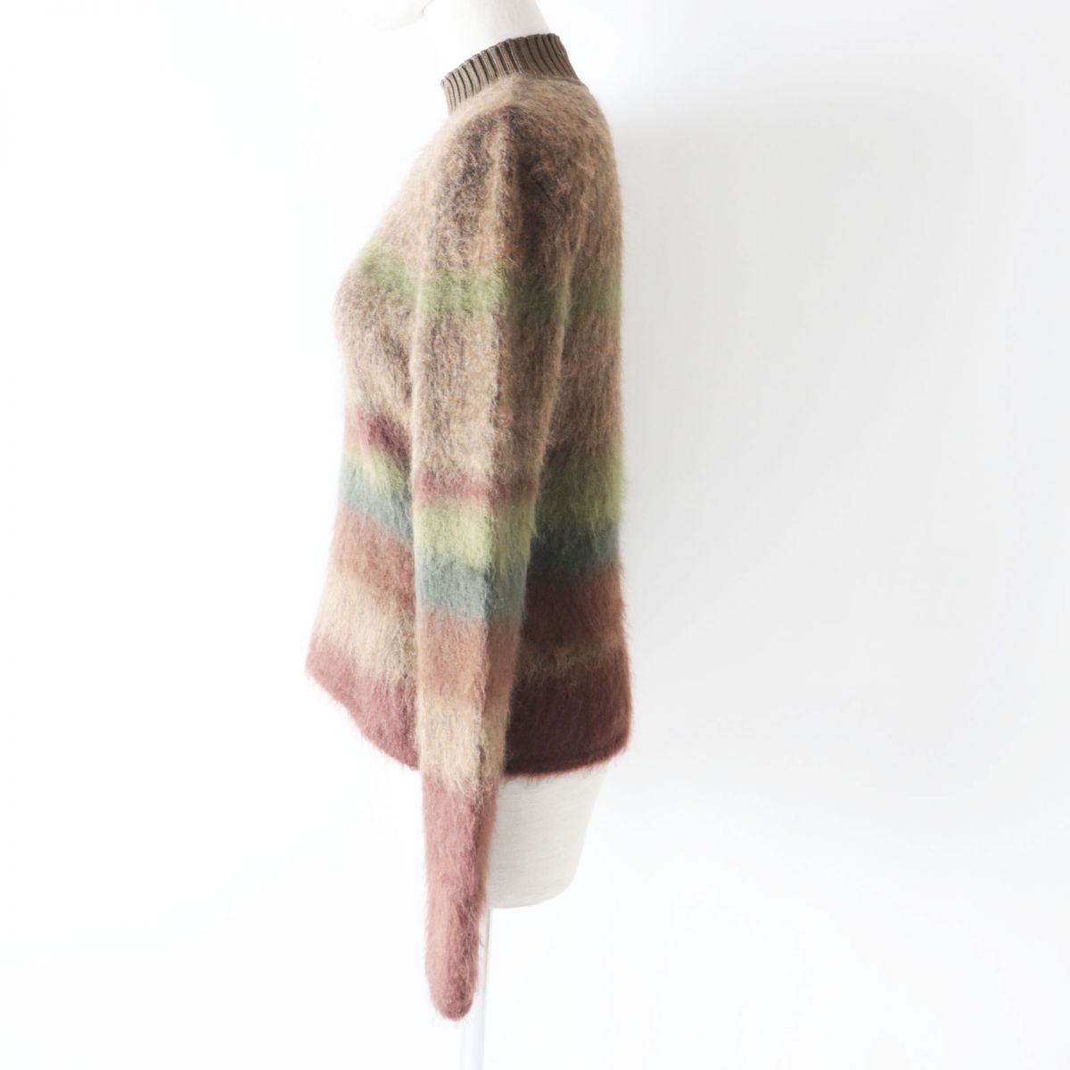 専用sizeM～相当☆美品☆エルメス HERMES カシミア×モヘア製長袖ニット ドンドン見直し】極美品◎イタリア製 HERMES エルメス 22AW モヘア