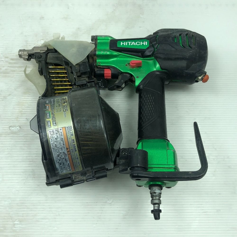 HITACHI 日立 工具 エアツール エア釘打ち NV 65 HR グリーン
