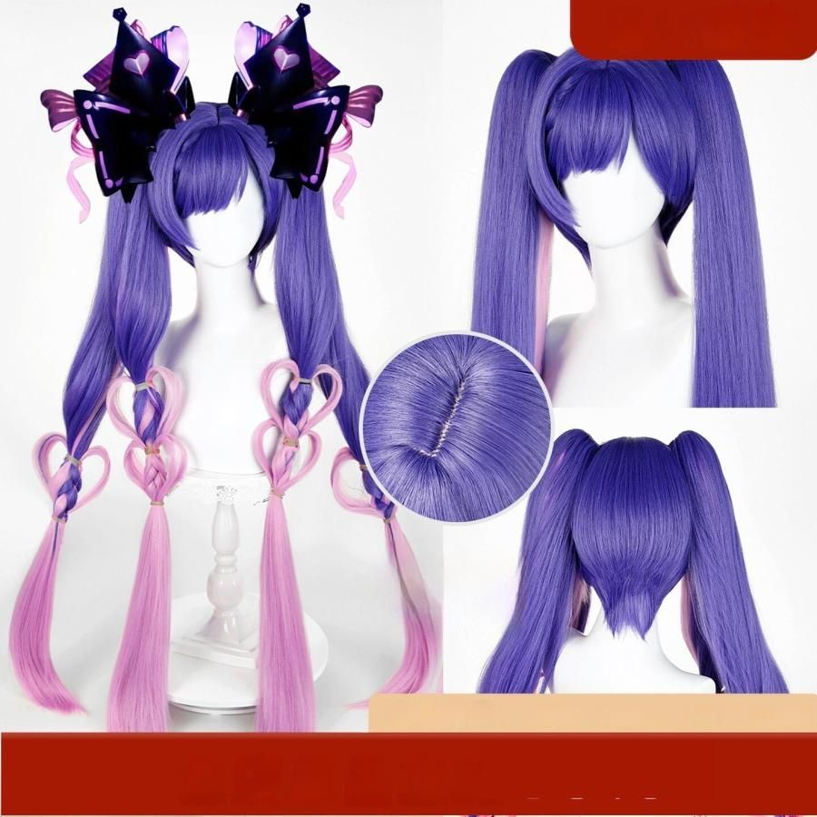 ♥ 漫美 王者栄耀 安〓拉 クロミ コスプレウィッグ 精巧