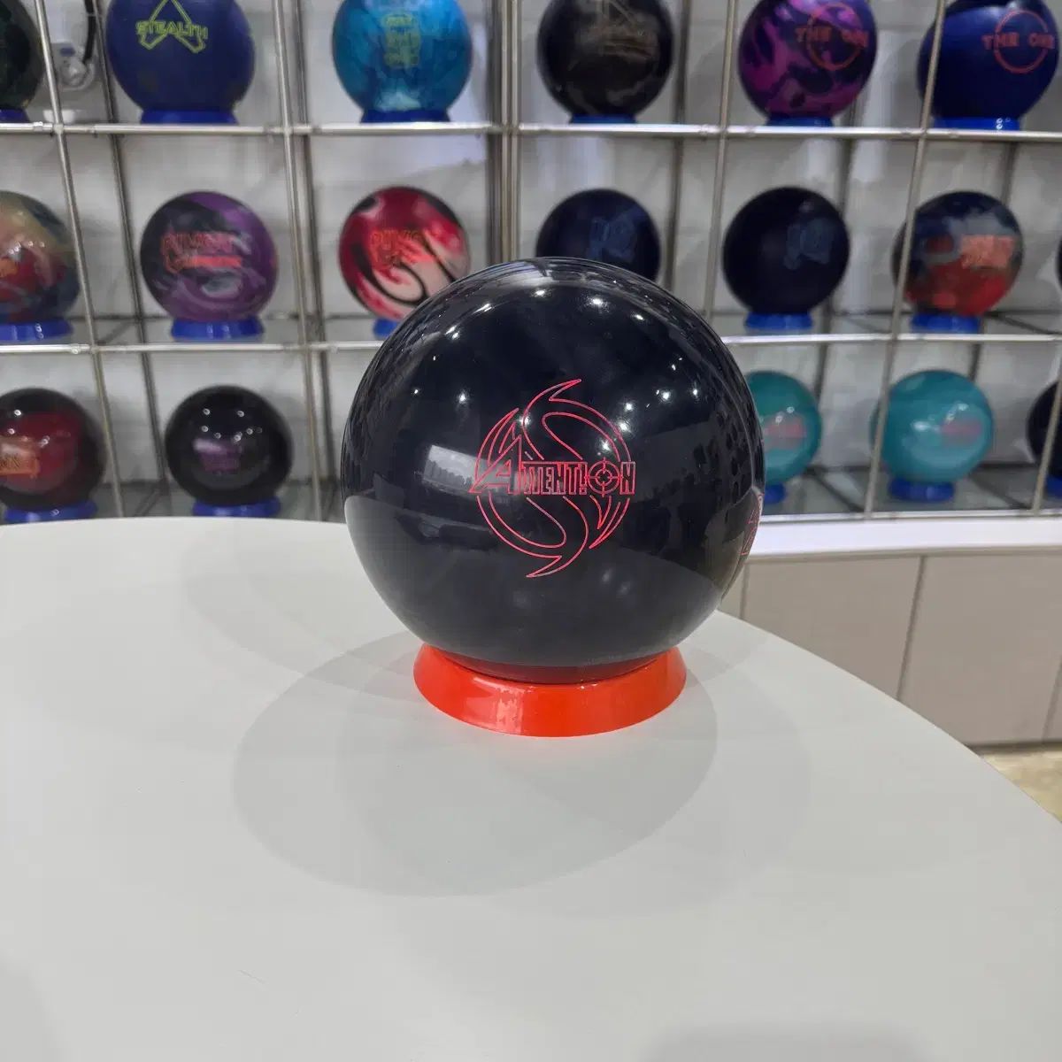 Attention ブラックパール ボーリングボール shop取引では対象外 リース지공