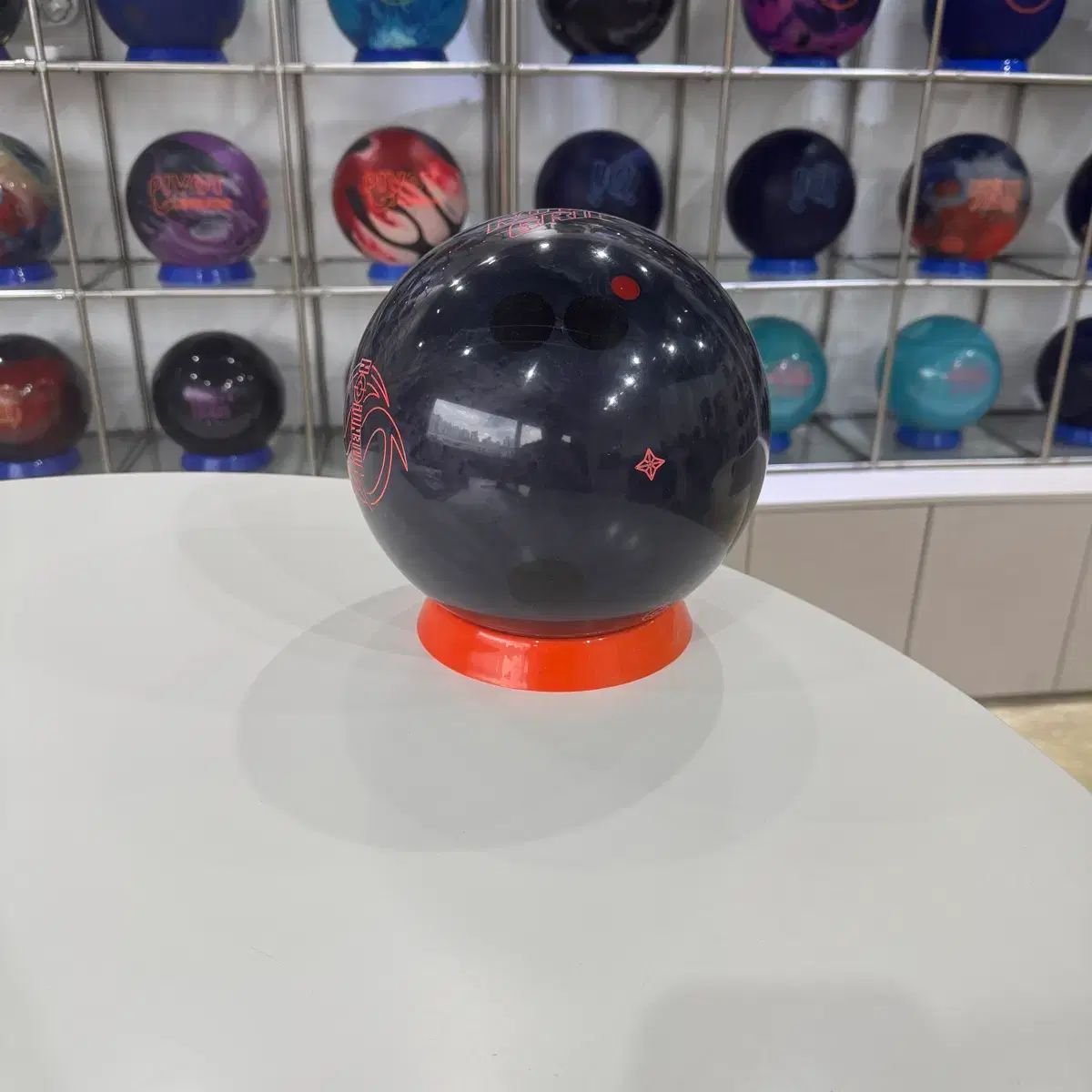 Attention ブラックパール ボーリングボール shop取引では対象外 リース지공