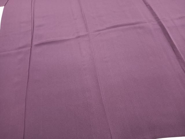 平和屋着物▽上質な色無地　単衣　茄子紺色　正絹　逸品　未使用　AABC4067fy 平和屋着物▽上質な色無地 単衣 茄子紺色 正絹 逸品 未使用 AABC4067fy