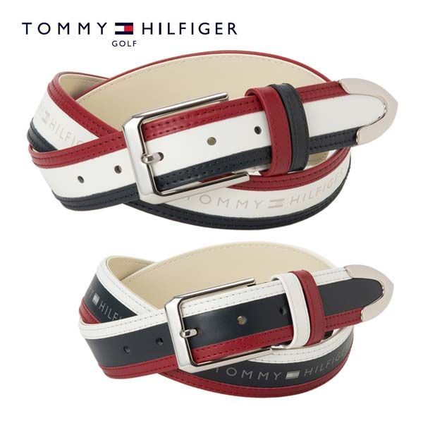 トミーヒルフィガー ロゴ ベルト ゴルフウェア
