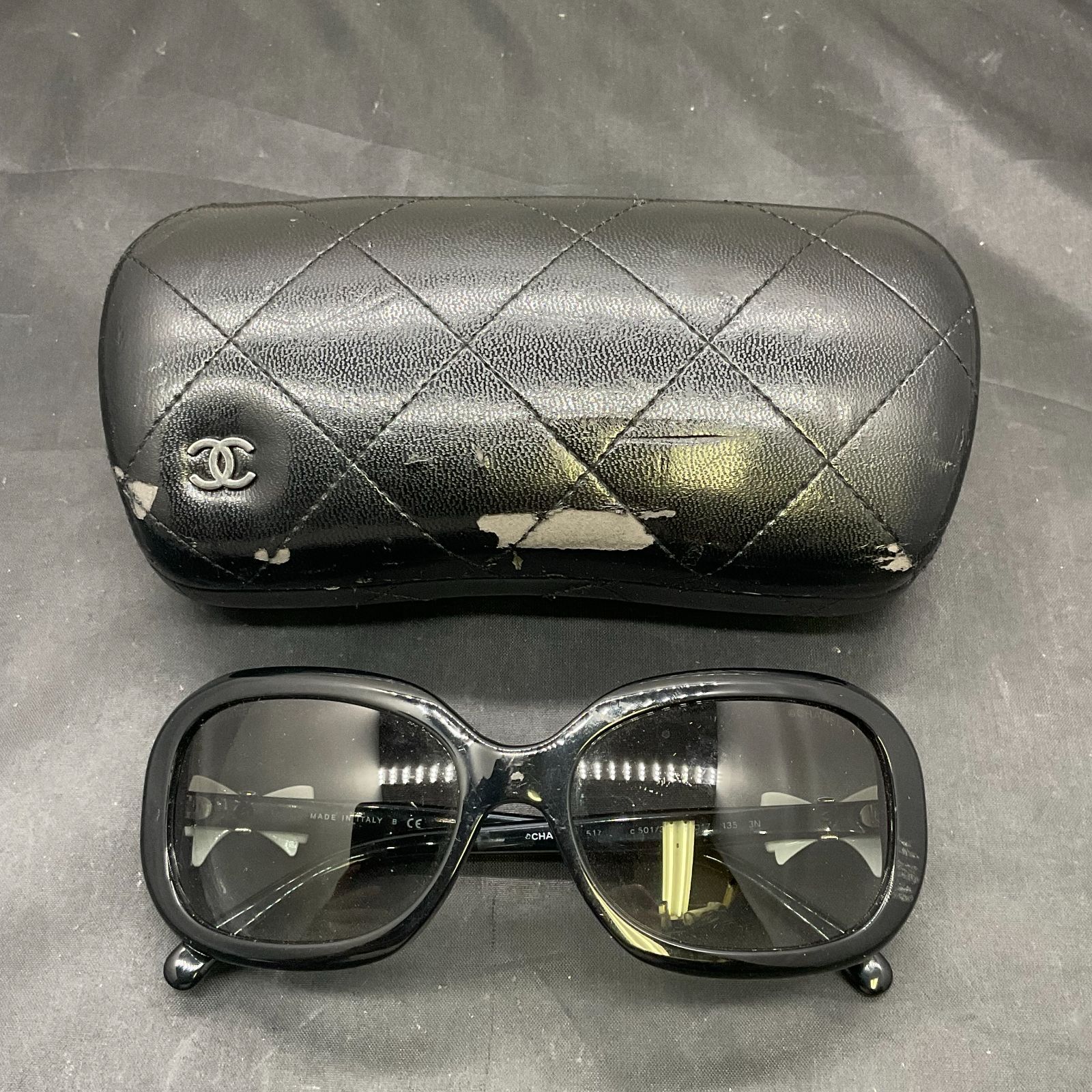 シャネル サングラス リボン B25112384 - メルカリ