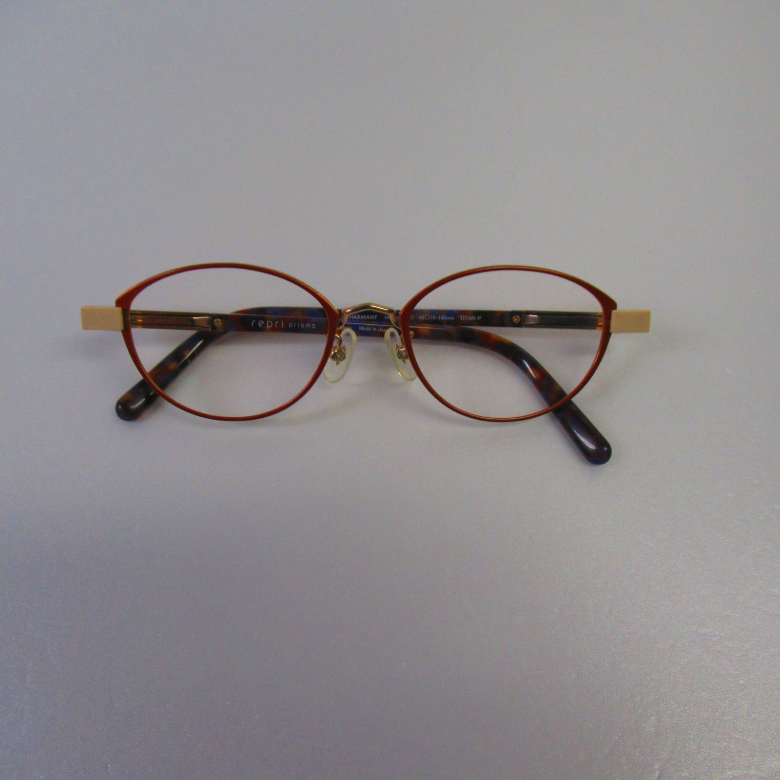 Repri Prizma レプリプリズマ シャルマン メガネ 眼鏡 レディース ユニセックス フレーム 日本製 度入り フレーム取り トレンド 即 大 OK K 061