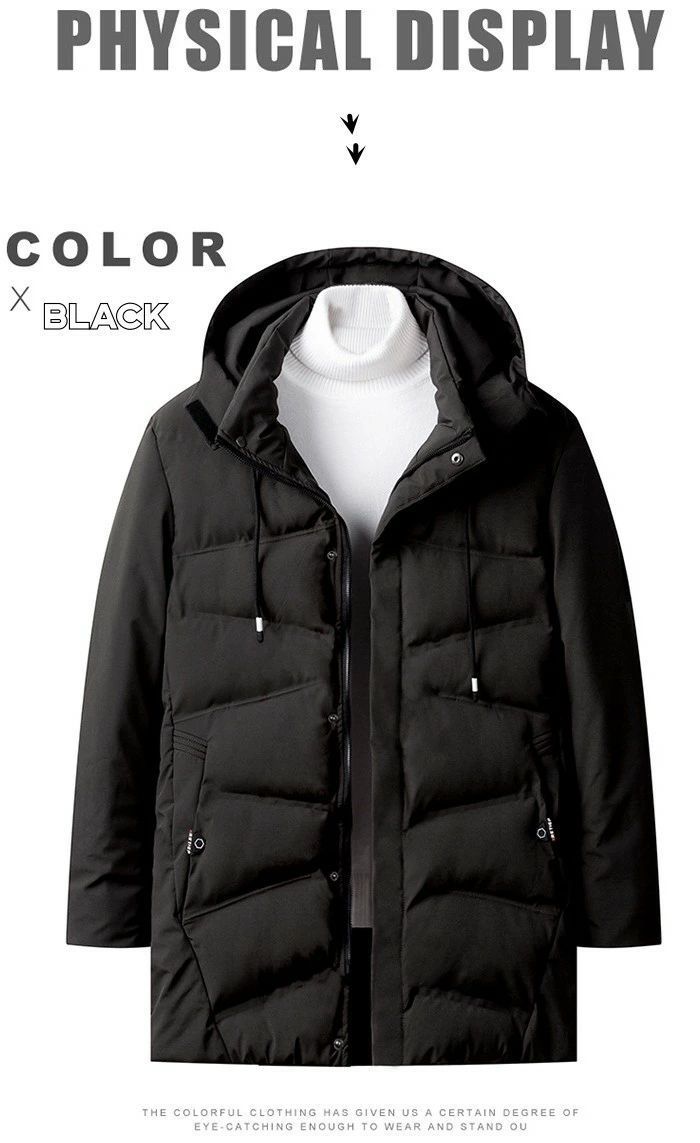 フード付きコート 中綿入り