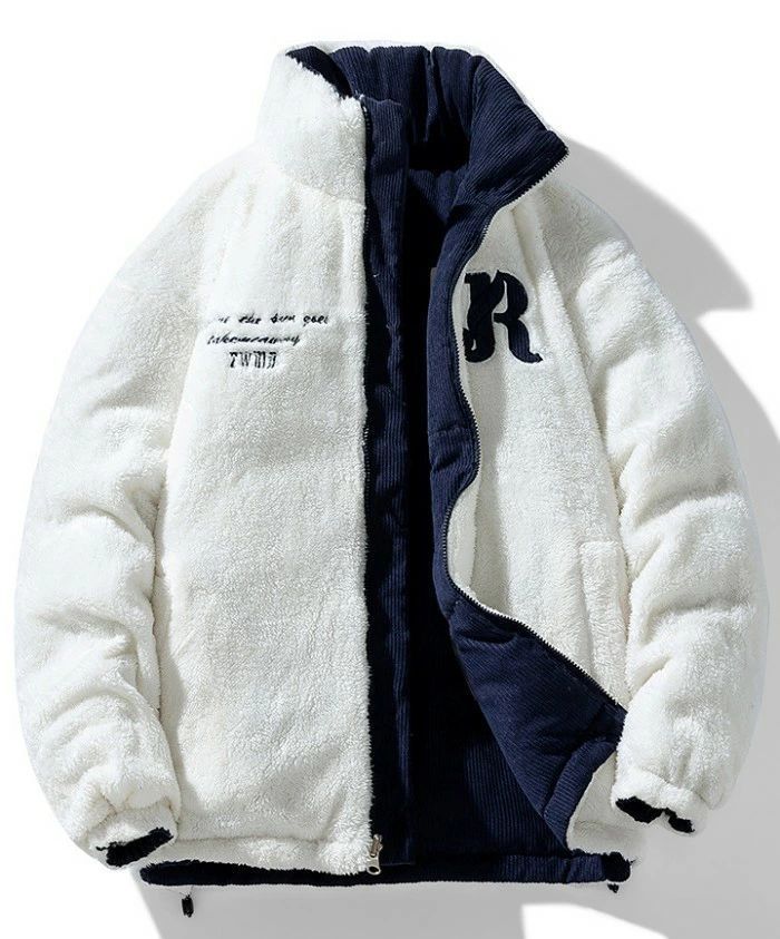 リバーシブル ムートンジャケット