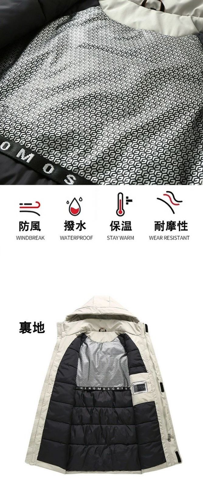 男性モッズコート