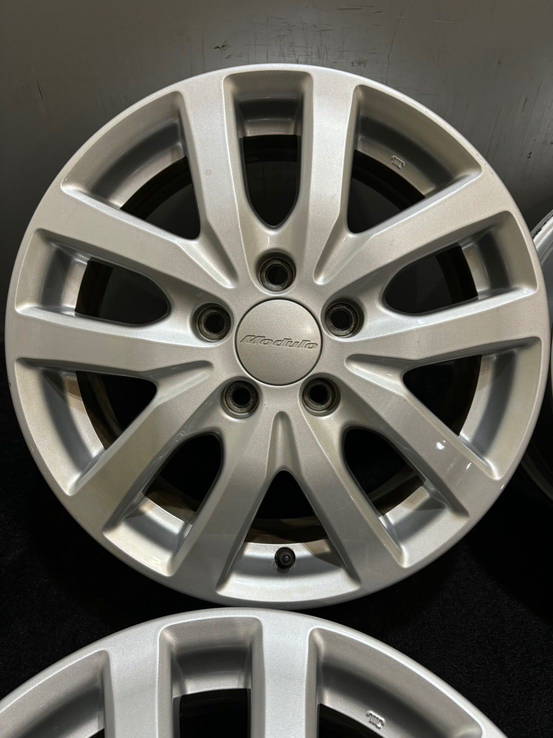 ホンダ OP Modulo 16インチ 6 J 50 114 3 5 H アルミホイール 4本 ヴェゼル オデッセイ ステップワゴン 1 K 921