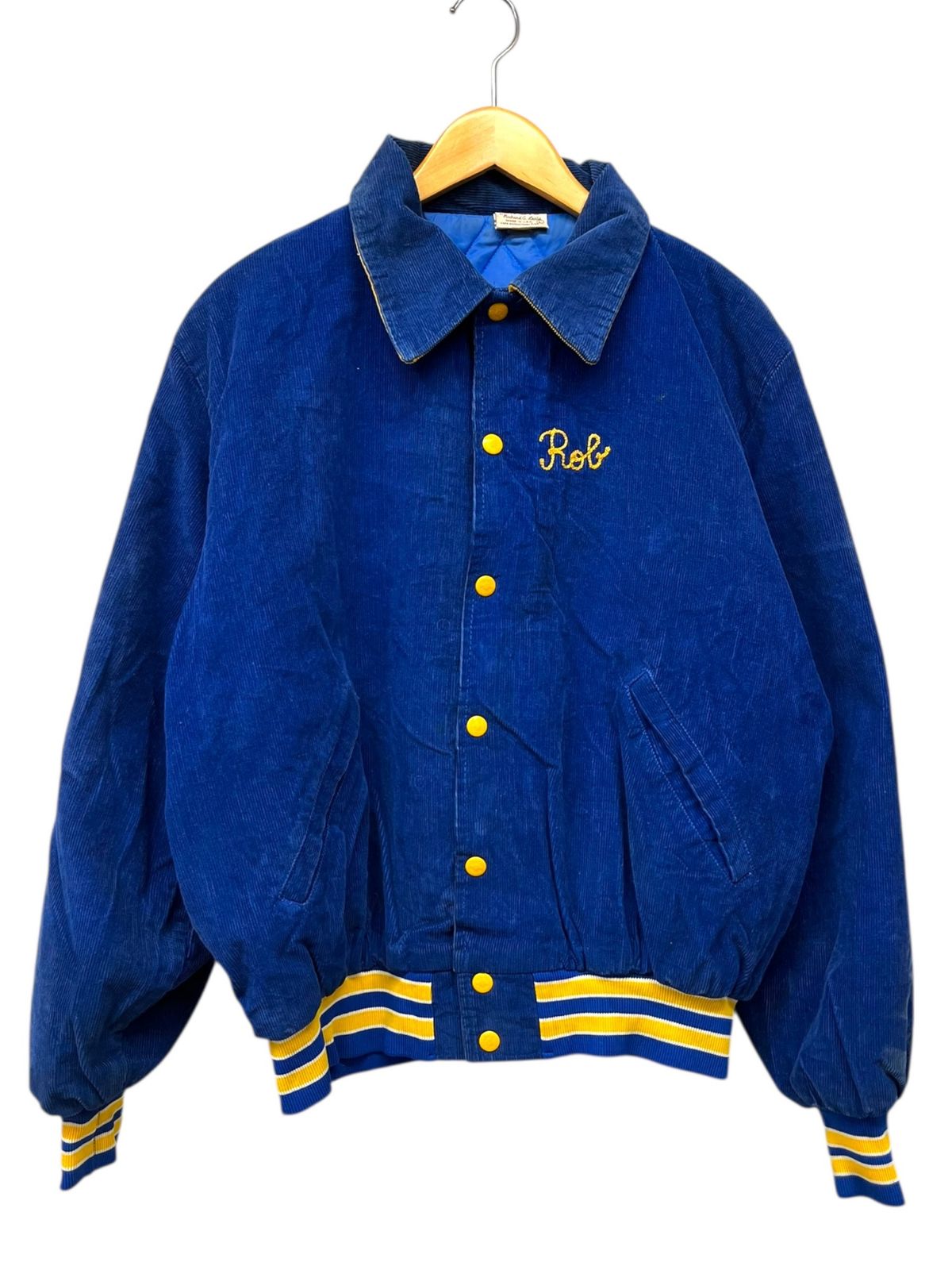 Birdie (バーディ) コーデュロイジャケット スタジャン アワード 裏地