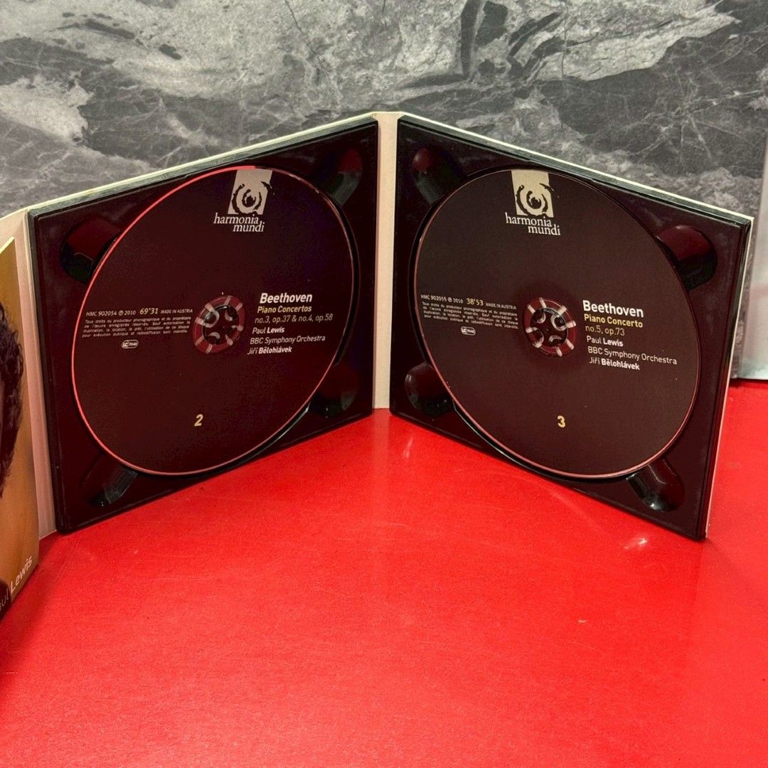□ポール・ルイス / ベートーヴェン： ピアノ協奏曲全集 クラシックCD 【帯付き】 紙ジャケ