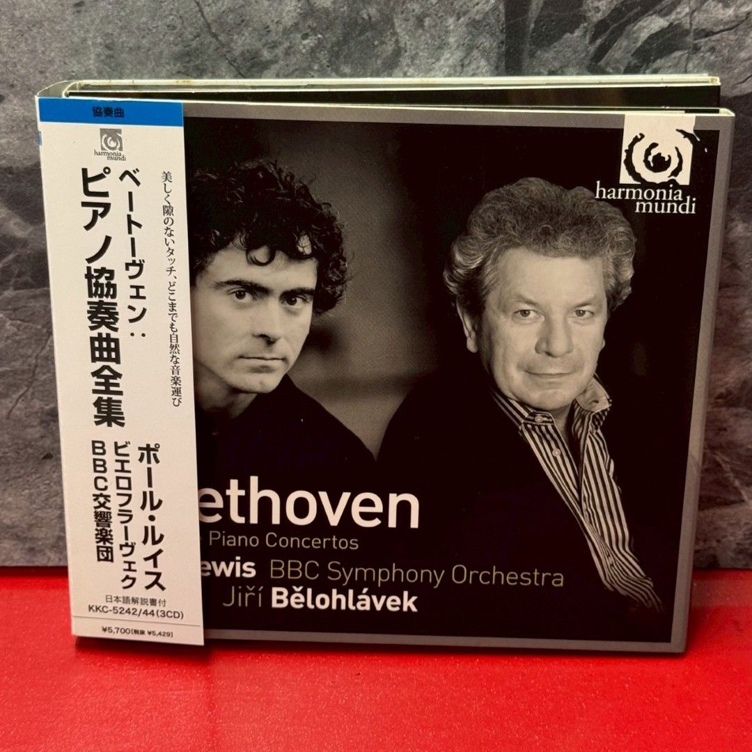 □ポール・ルイス / ベートーヴェン： ピアノ協奏曲全集 クラシックCD 安い 【帯付き】 紙ジャケ □ポール・