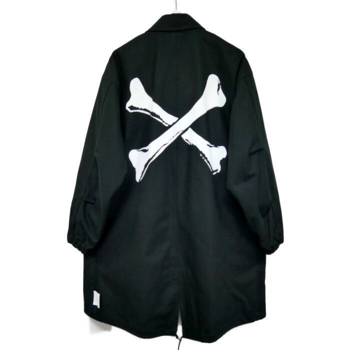 最終WTAPS☆完売☆SMOCK COAT Sサイズ BLACK ダブルタップス WTAPS ダブルタップス 国内正規 24AW SMOCK COAT COTTON SERGE