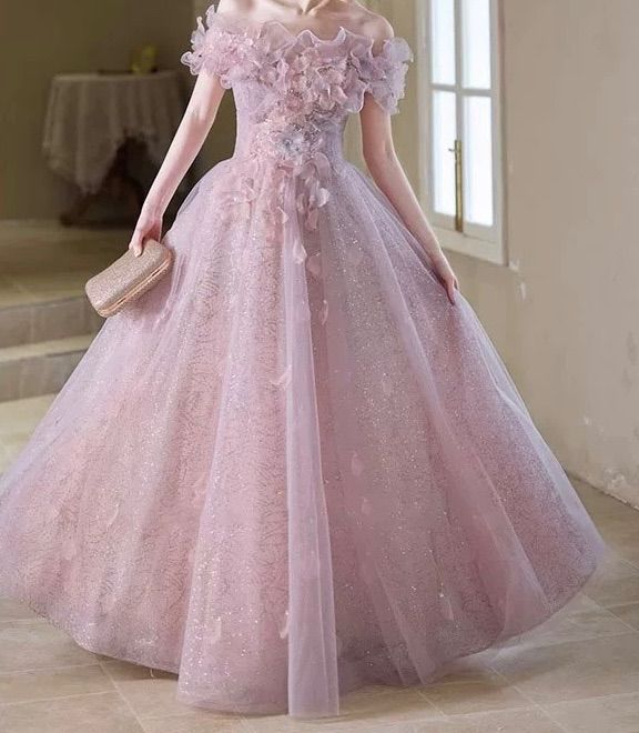 花柄 ピンク ビスチェ フラワー ウェディング 結婚式 カラードレス パーティー 二次会 前撮り 演奏会 発表会