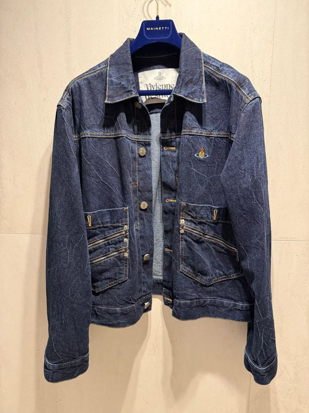 Vivienne Westwood ヴィヴィアン・ウエストウッド 麻 マリン デニム