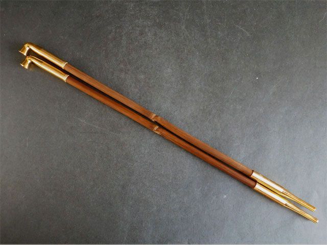 金谷 浄雲 如心斎好 煙管 一双 - メルカリ