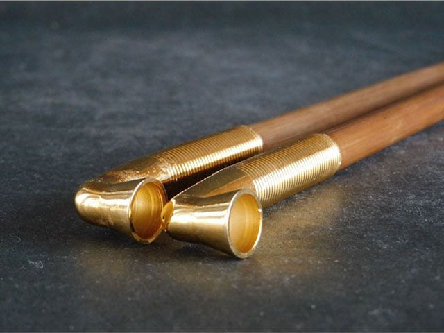 金谷 浄雲 如心斎好 煙管 一双 - メルカリ