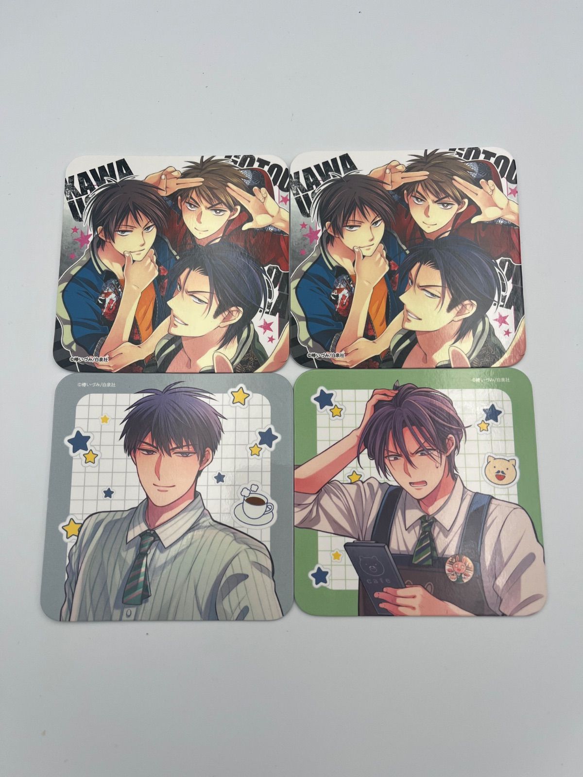 俺様ティーチャー コラボカフェ コースター 4枚セット - メルカリ