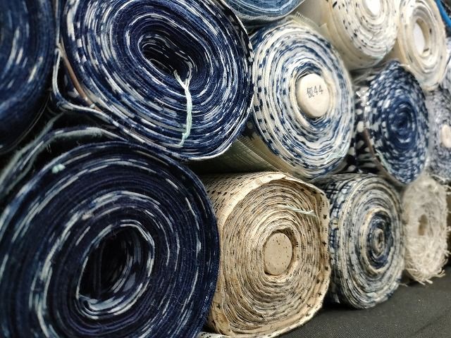 浴衣反物 まとめて 45点 花柄 七宝 百合 紫陽花 夏すがた 天花星 エチケット など 全て ppp 3159