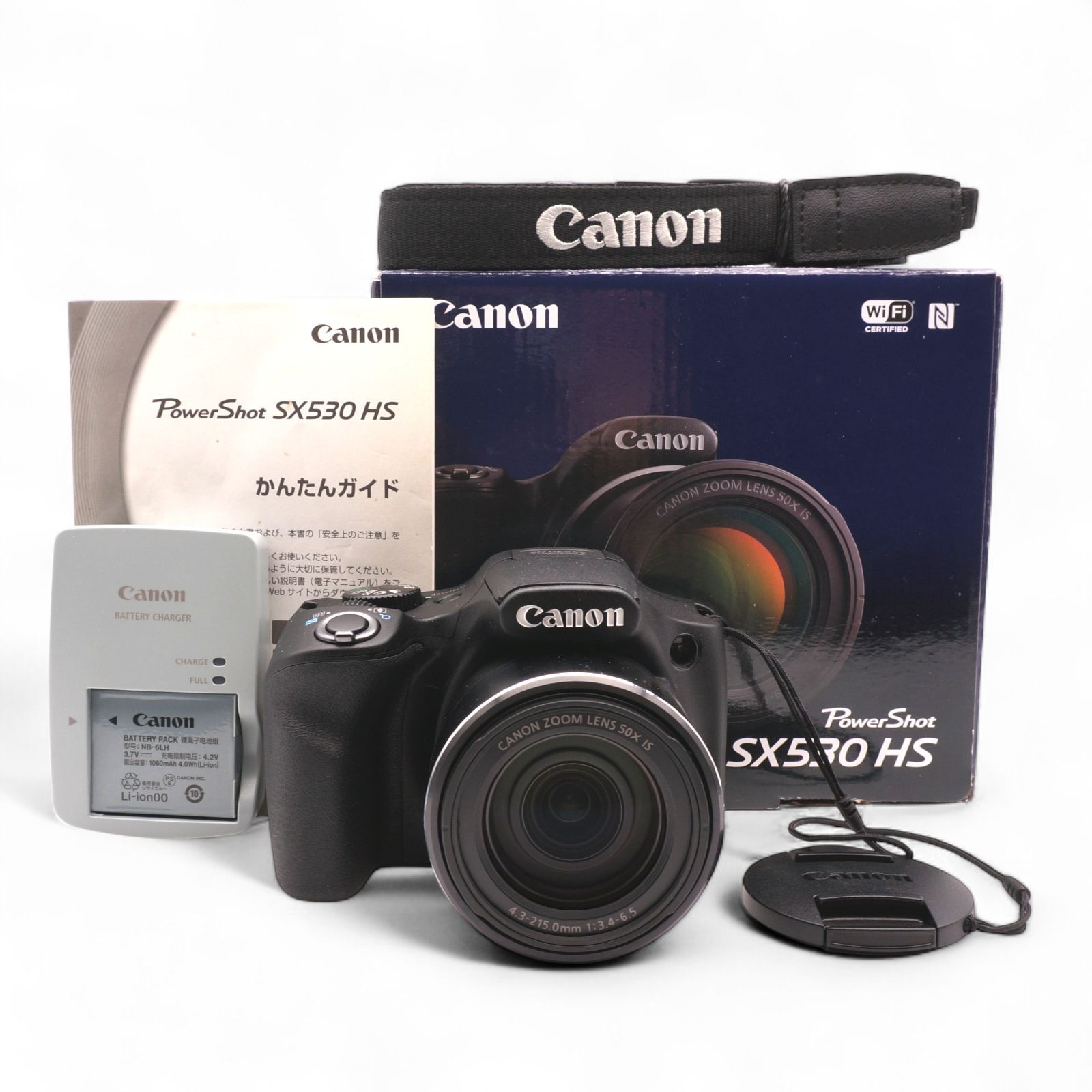 美品】CANON PowerShot SX530 HS ブラック - メルカリ