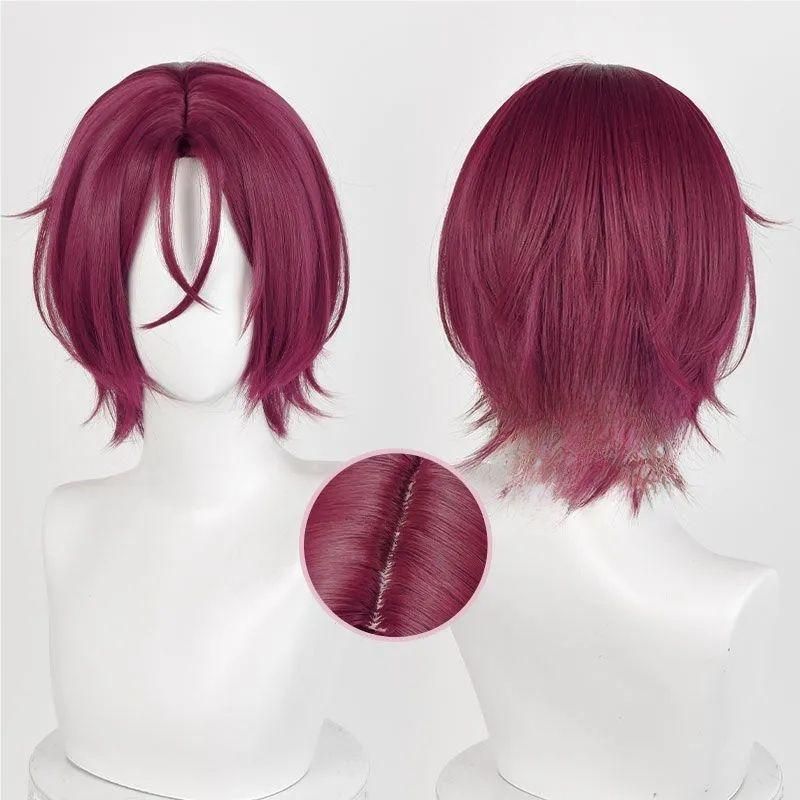 free!￤松岡凛￤ウィッグ 新品、未使用 漫美 Free! 松岡凛 コスプレウィッグ ハロウィン 精巧