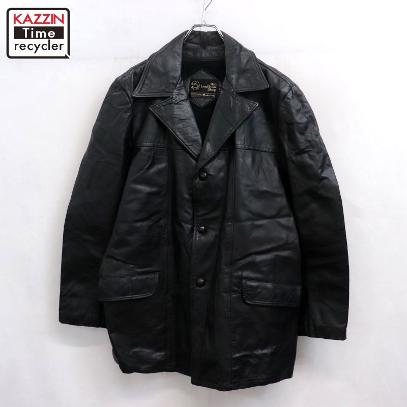 70s vintage Sears カーコート レザージャケット メンズ XL~サイズ相当