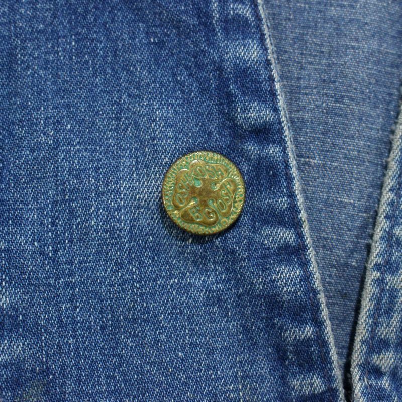 70s vintage OSHKOSH デニム カバーオール メンズ XL~サイズ相当