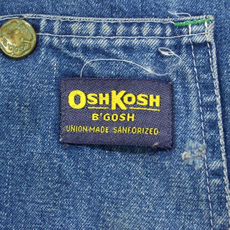 70s vintage OSHKOSH デニム カバーオール メンズ XL~サイズ相当