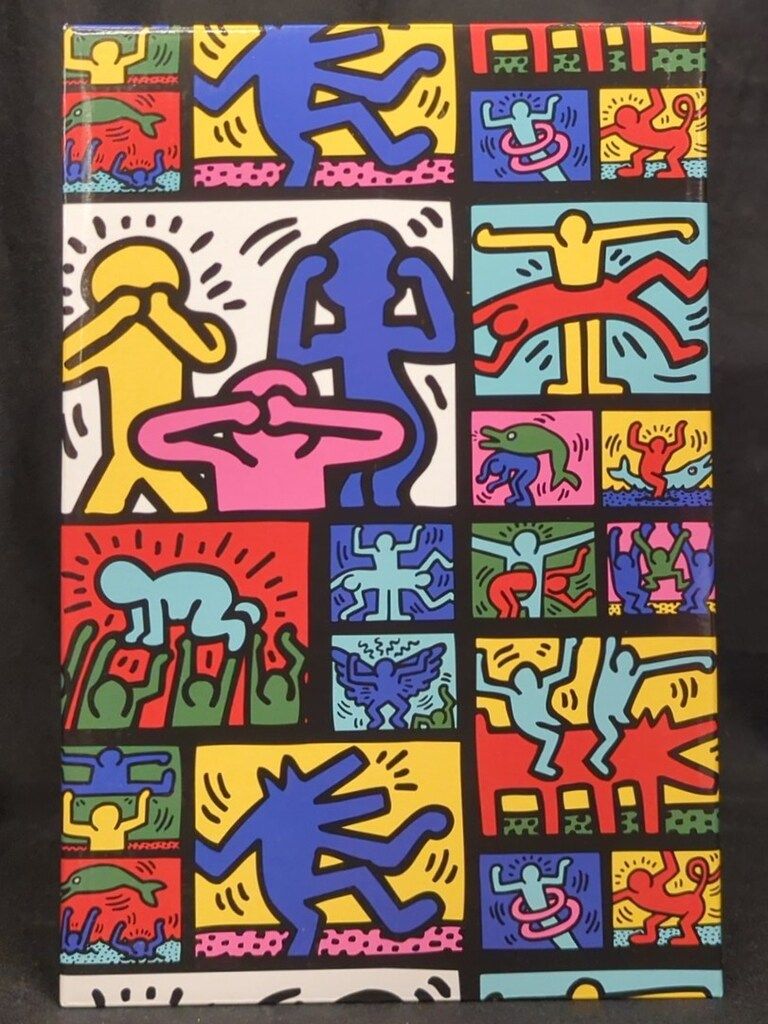 MEDICOM TOY BE RBRICK KEITH HARING 10 100 400