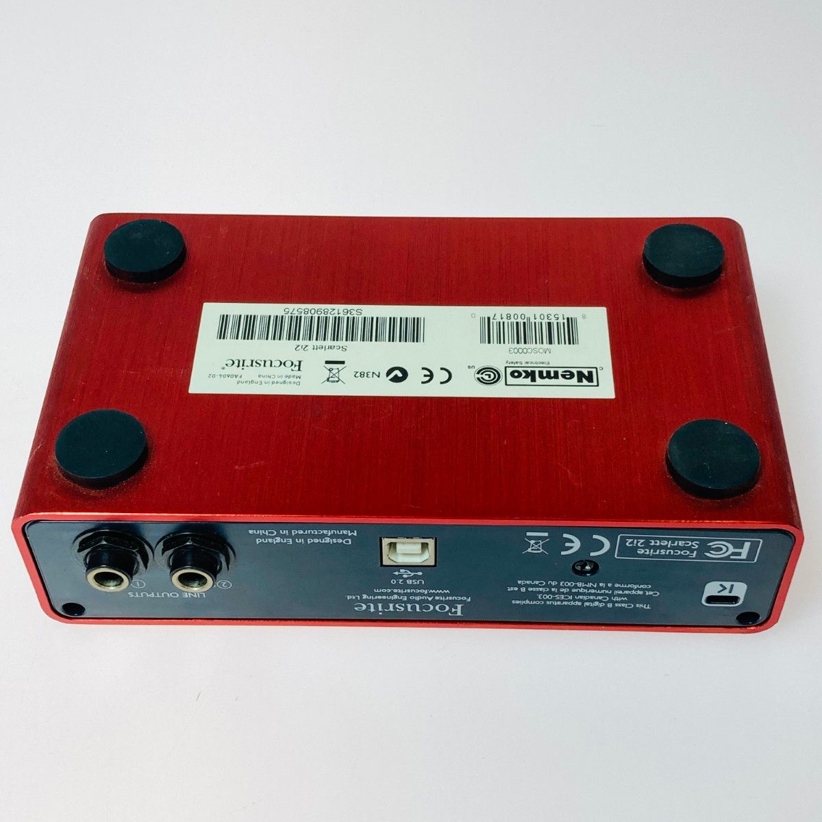 ◎◎Focusrite フォーカスライト 売れ筋 Scarlett 2i2 オーディオ