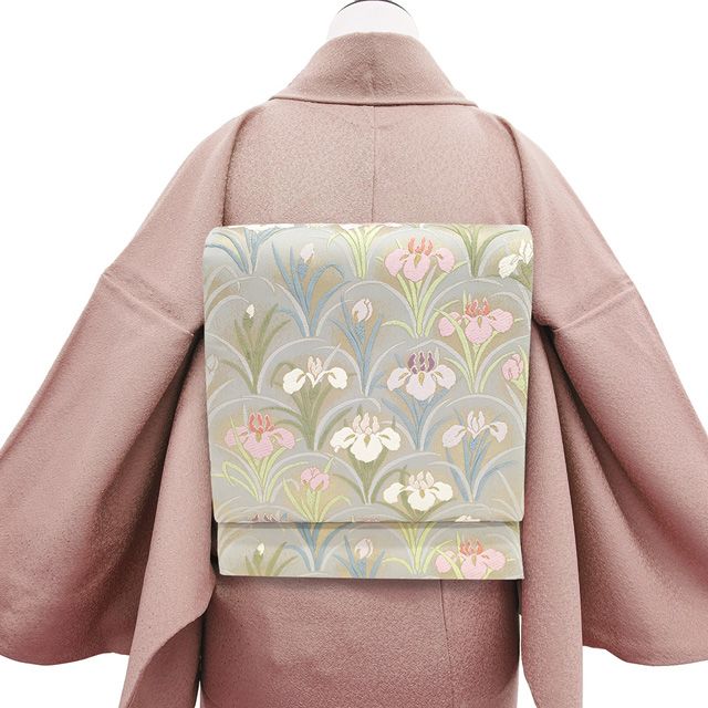 新古品】 袋帯 フォーマル 未使用 唐織 正絹 京都 西陣 かみ山 花詩集