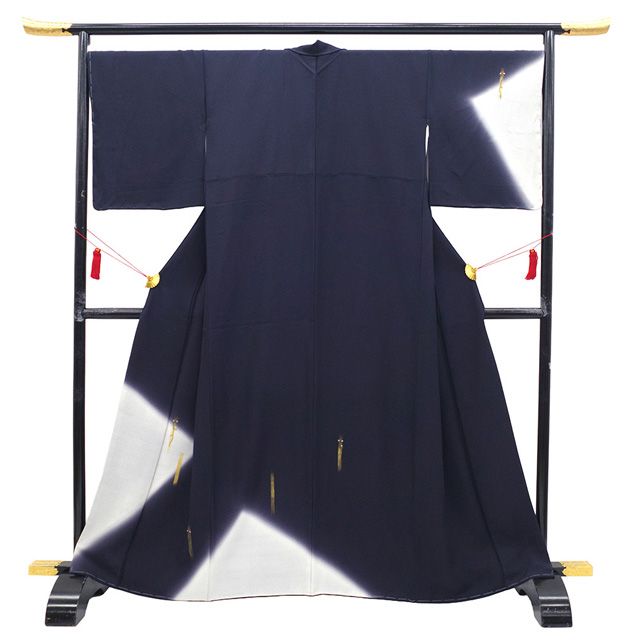 し*ほ様 未使用近い　美品　袷　正絹　作家　紋付　色無地　フルセット　身丈160 色無地 【きもの都粋】