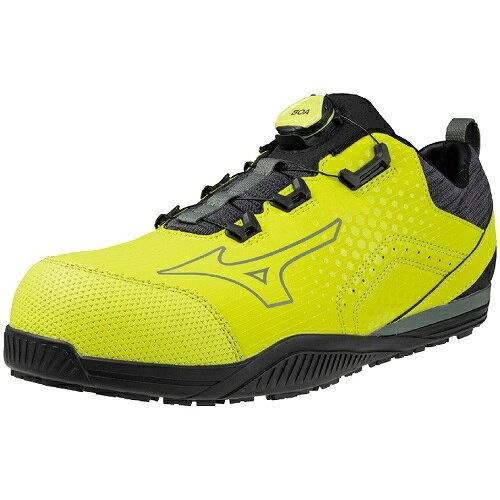 ミズノ プロテクティブスニーカー オールマイティ TD R 2 51 L BOA イエローXカーキ 26 5 7217